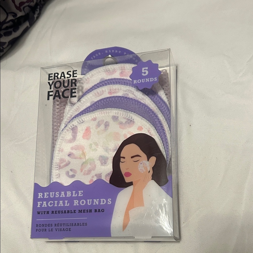 Erase Your Face Reusable Facial Rounds